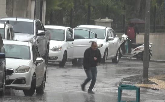 Kilis’te yağış etkili oldu