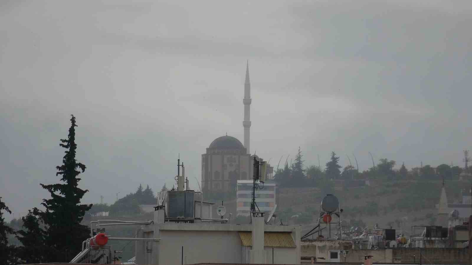 Kilis’te yağış etkili oldu
