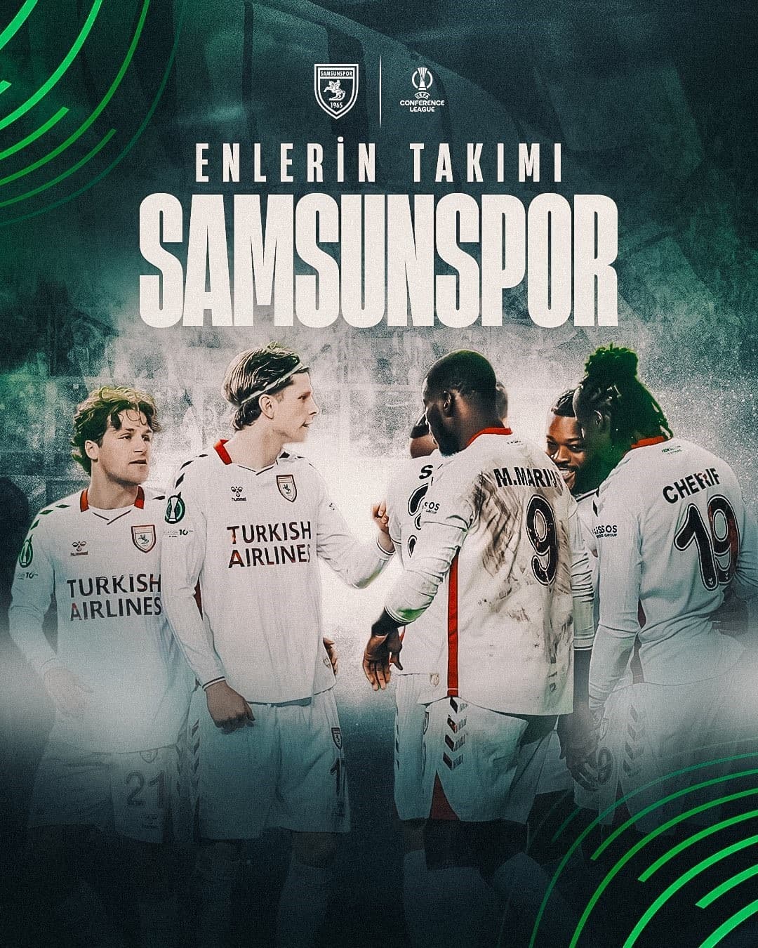 Samsunspor’dan UEFA Konferans Ligi’nde dikkat çeken istatistik