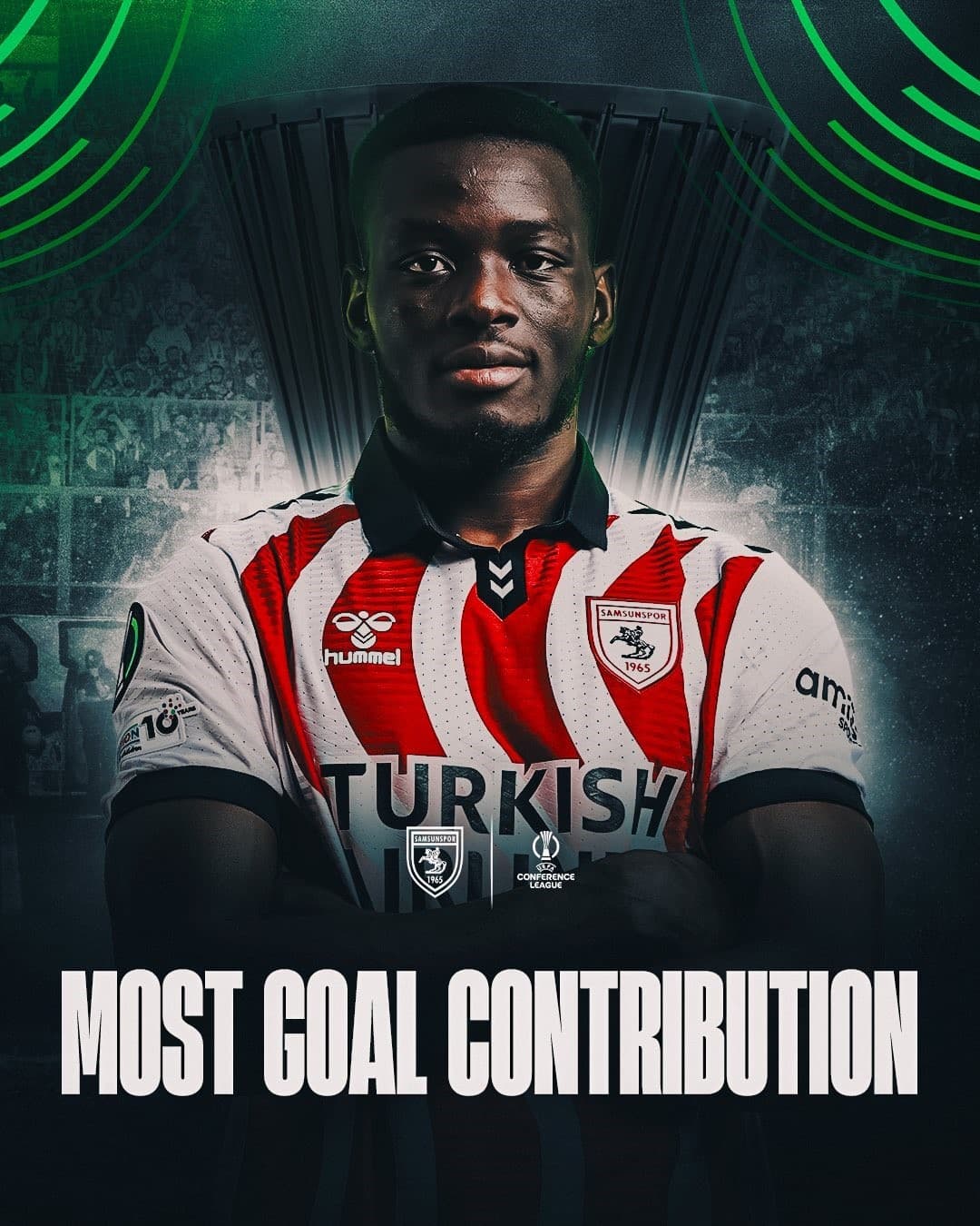 Samsunspor’dan UEFA Konferans Ligi’nde dikkat çeken istatistik