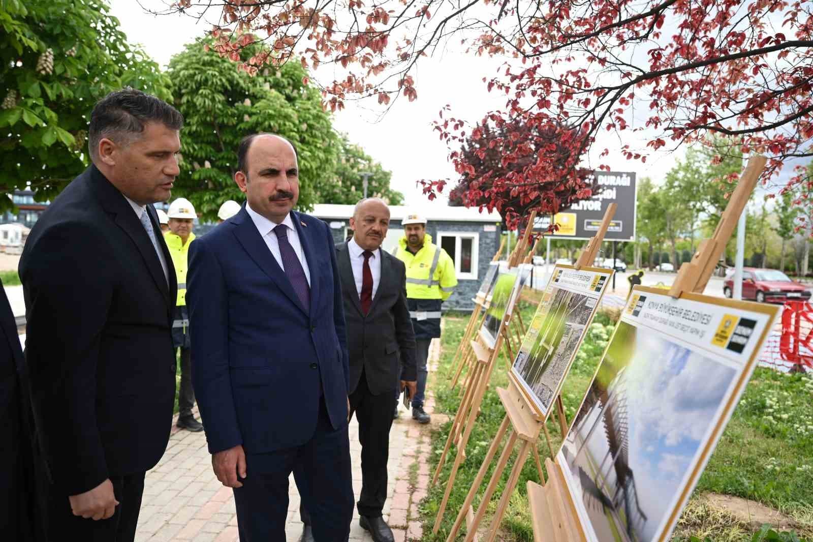 Başkan Altay: "150 milyon lira maliyetle yayalar ve bisiklet kullanıcıları için 2 yeni üst geçit yapıyoruz"