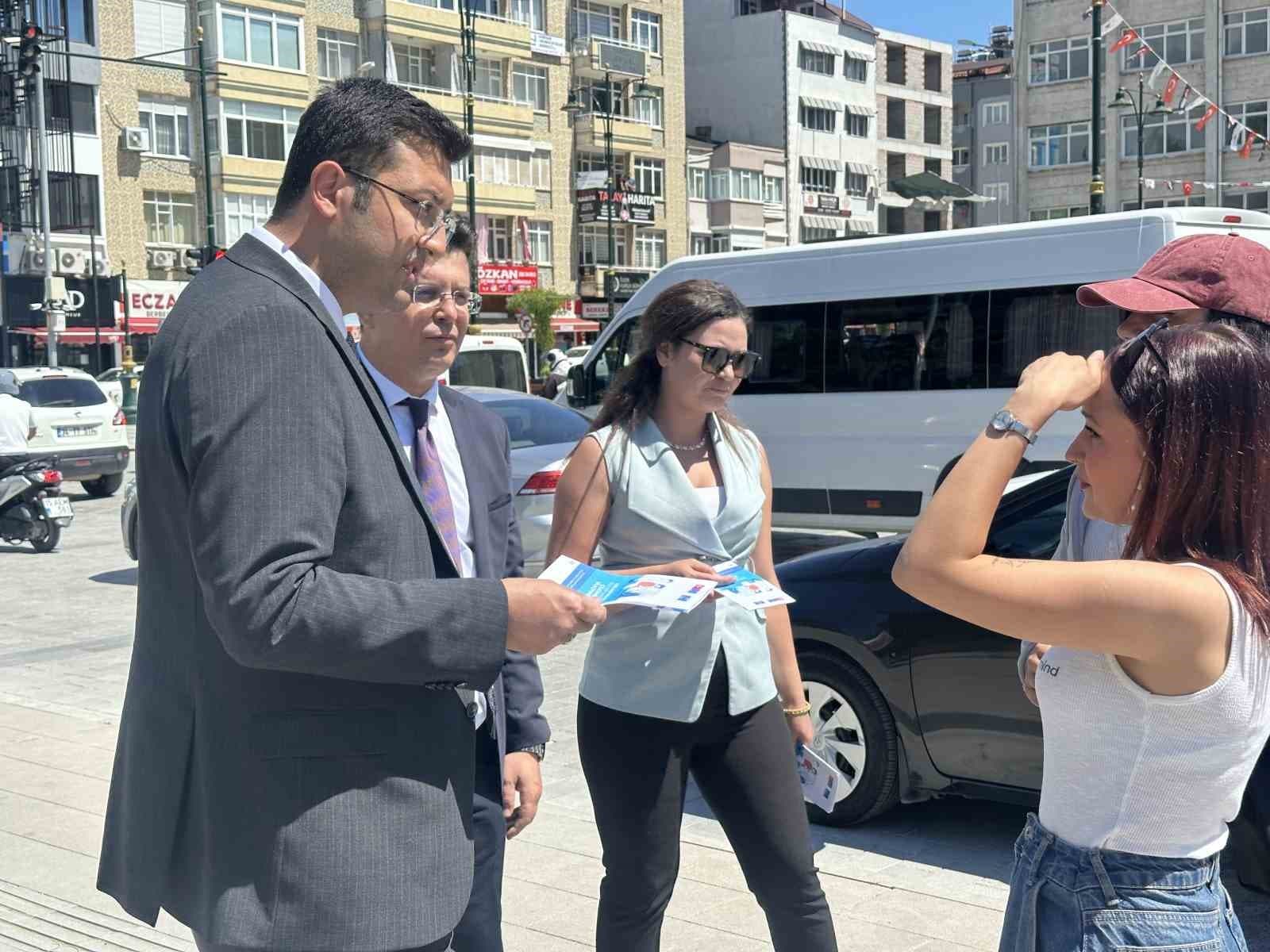 Burdur’da Uzlaştırma Haftası’nda vatandaşlara bilgilendirme standı