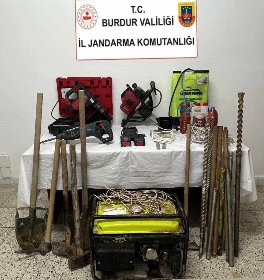 Burdur’da kaçakçılık operasyonu