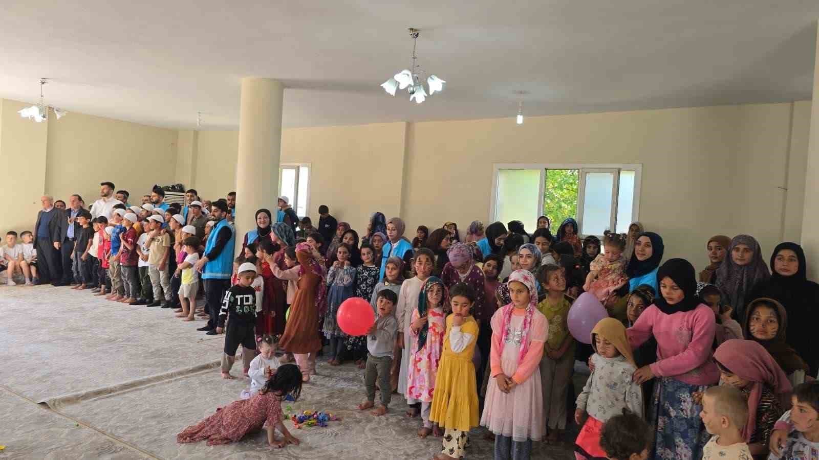 Mardin’de camide 450 fidanlık ağaçlandırma çalışması yapıldı