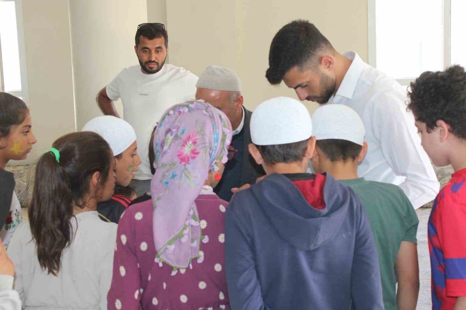Mardin’de camide 450 fidanlık ağaçlandırma çalışması yapıldı