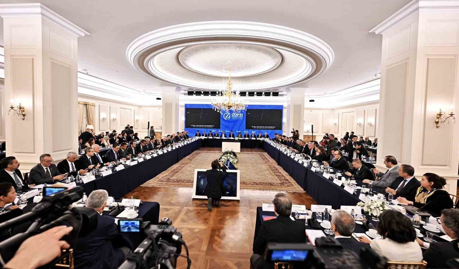 Başkan Ülken ’COP31 Business Forum İş Dünyası İstişare Toplantısı’na katıldı