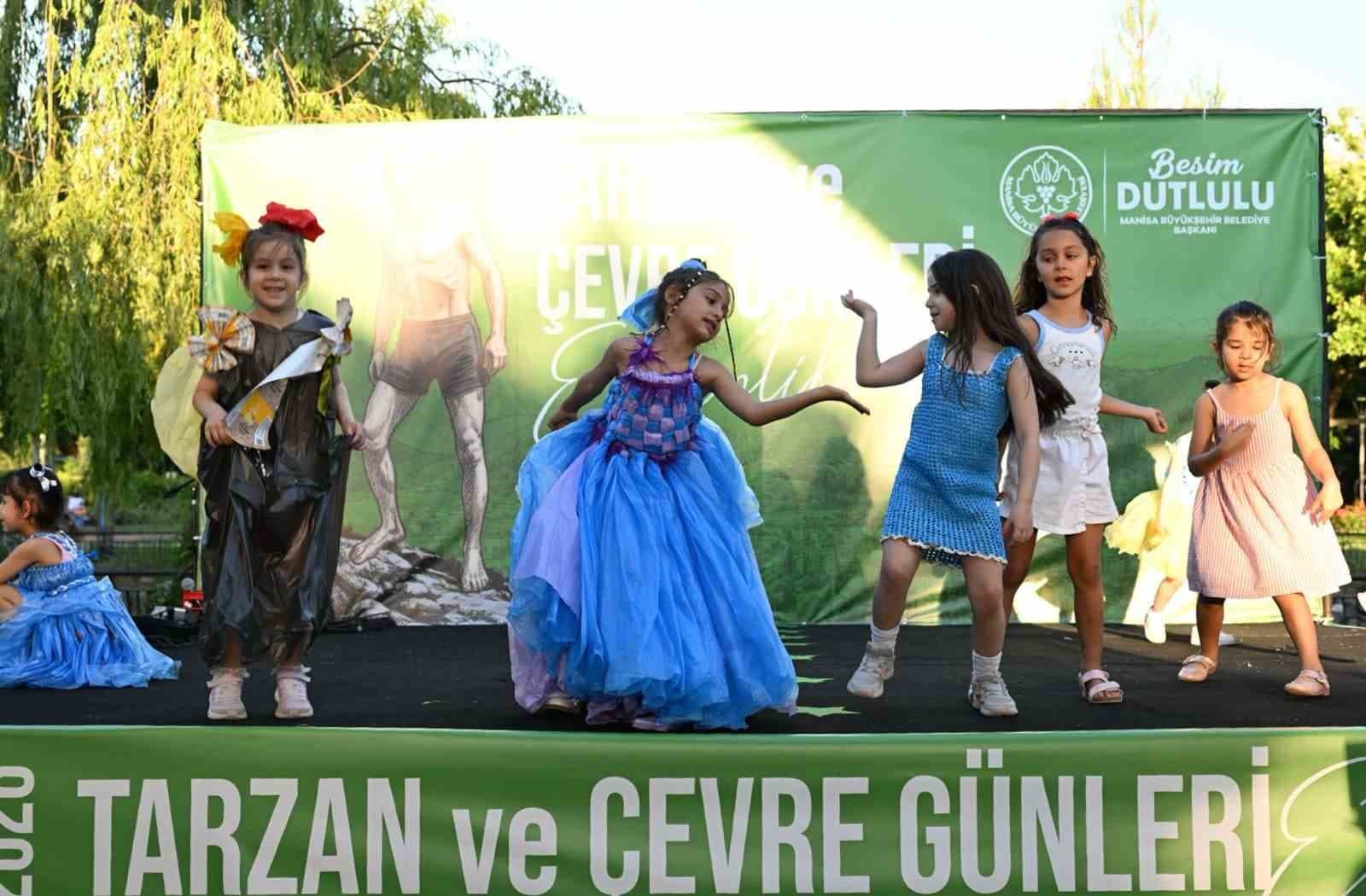 Atık malzemeler minik ellerde sanata dönüştü