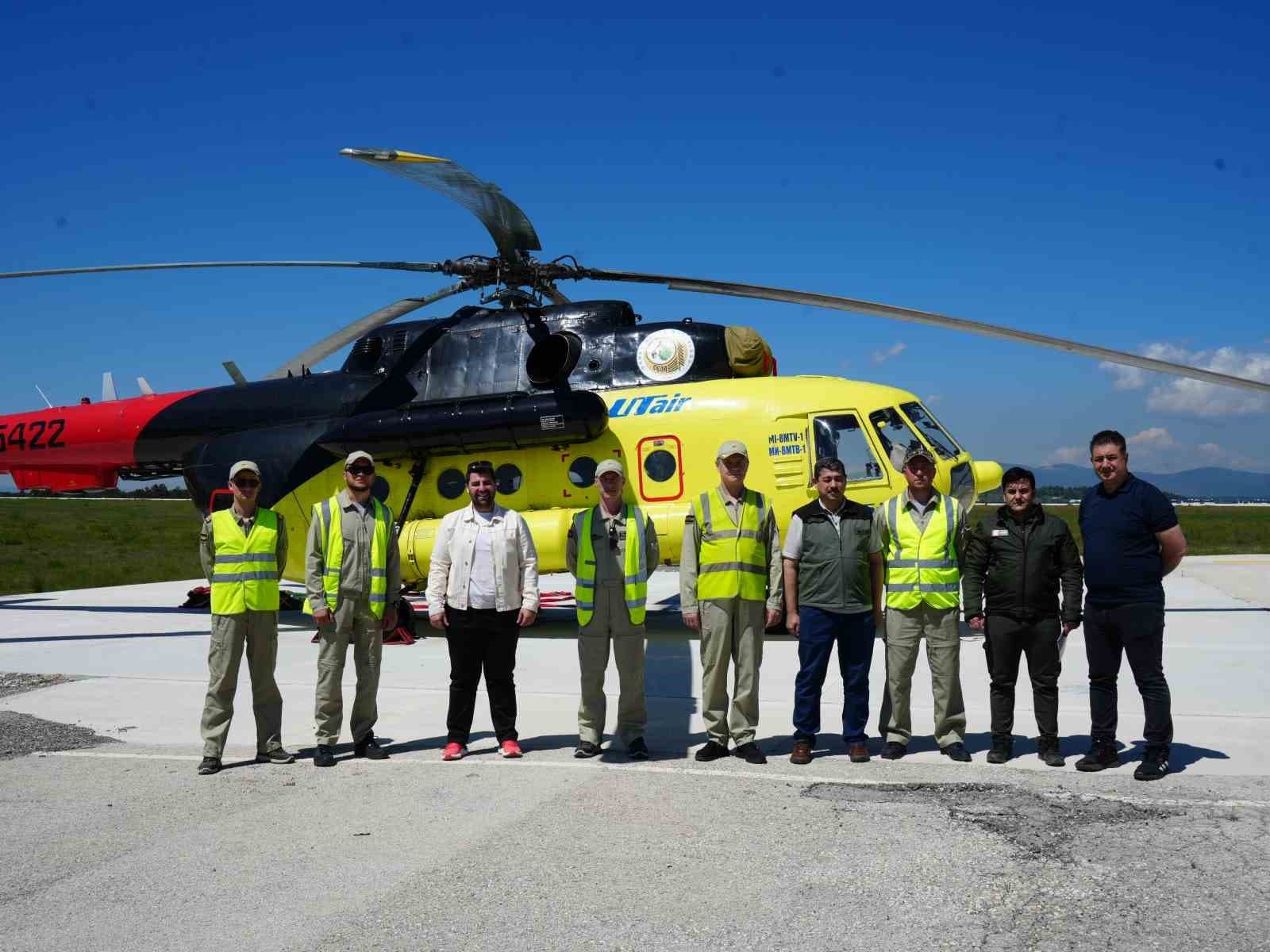 Kastamonu’da orman yangını nöbeti başladı: Helikopter Ekim ayına kadar görev yapacak