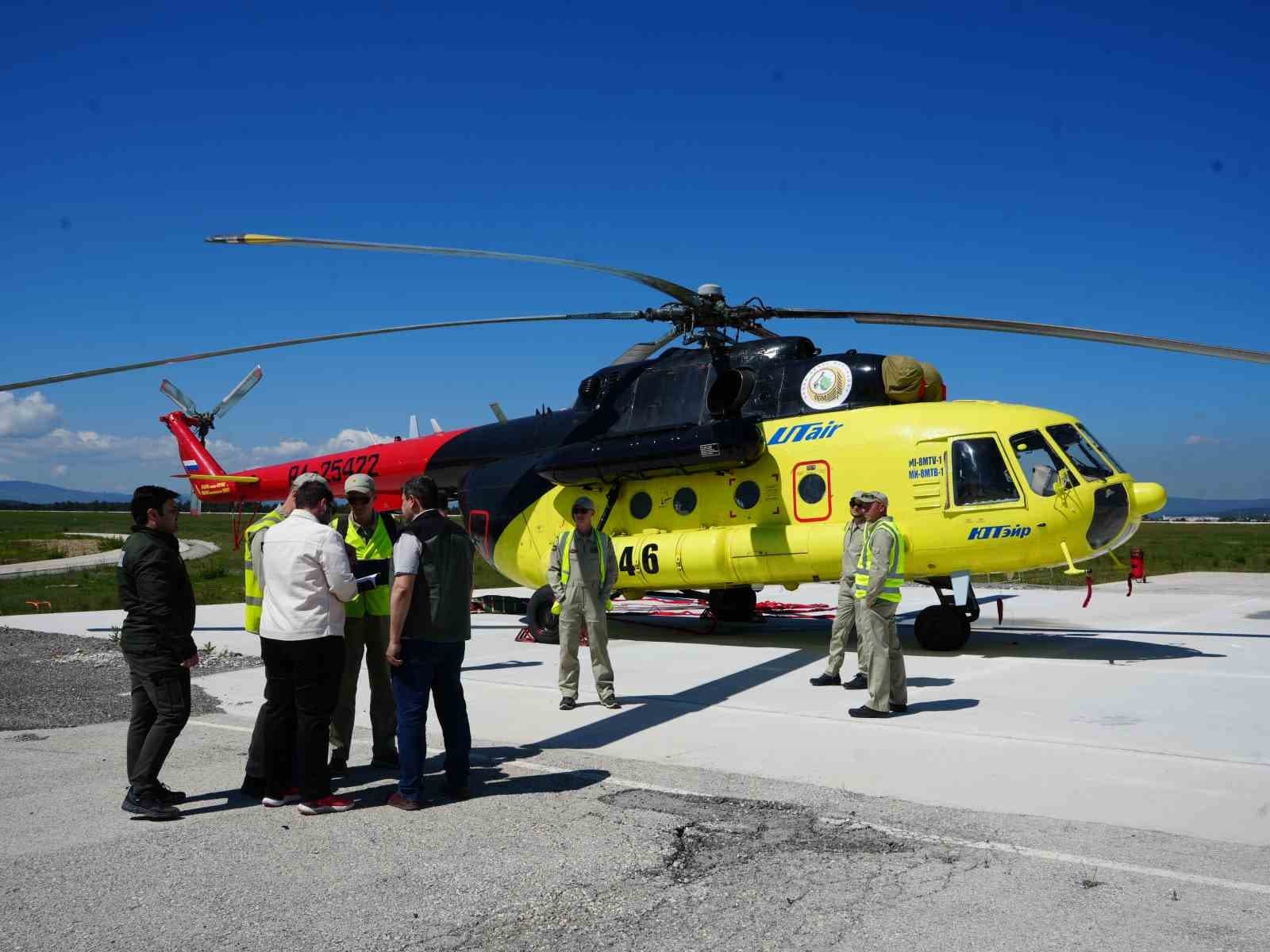 Kastamonu’da orman yangını nöbeti başladı: Helikopter Ekim ayına kadar görev yapacak