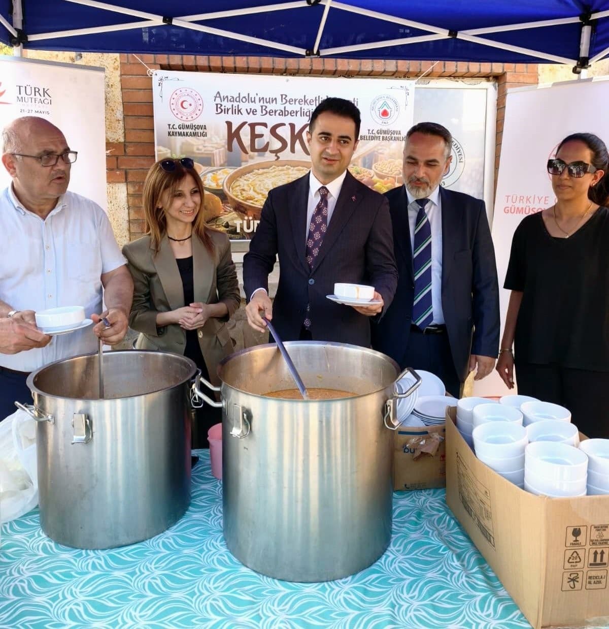 Gümüşova’da keşkek etkinliği düzenlendi