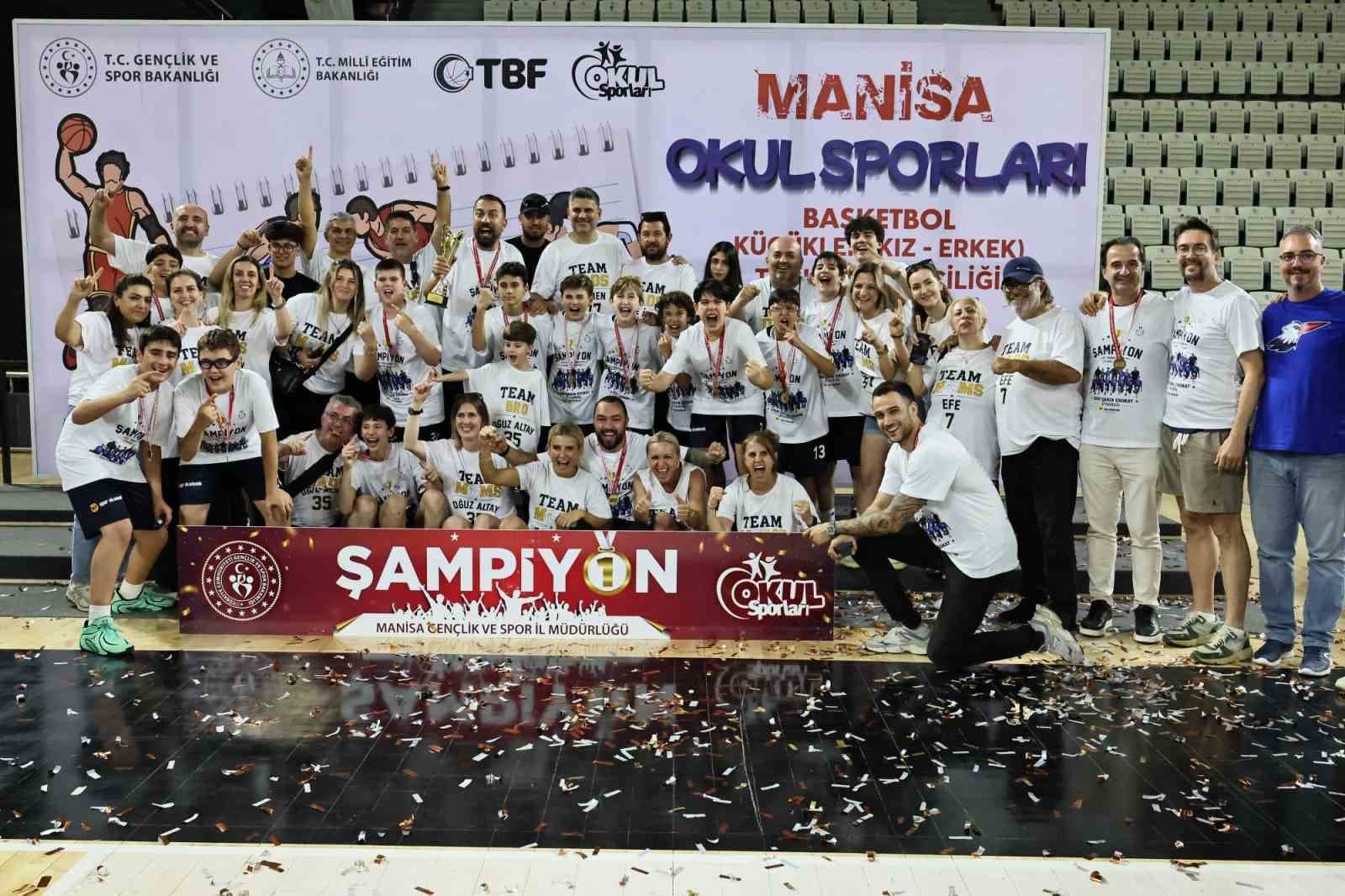 Basketbolun geleceği Manisa’da parladı