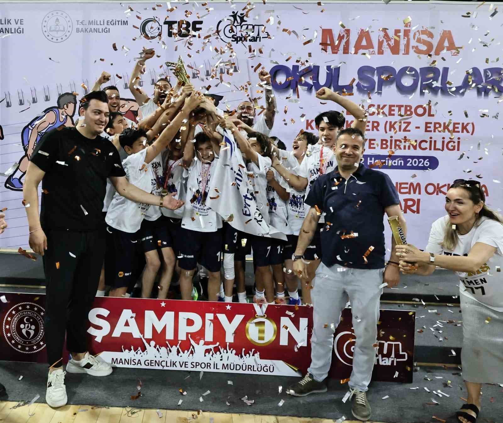 Basketbolun geleceği Manisa’da parladı