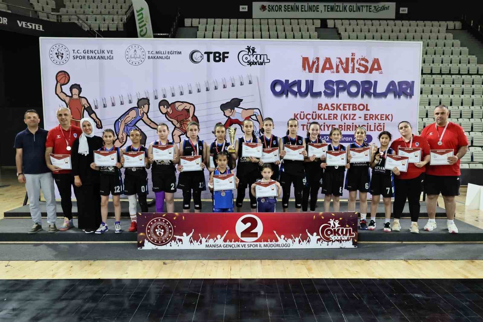 Basketbolun geleceği Manisa’da parladı