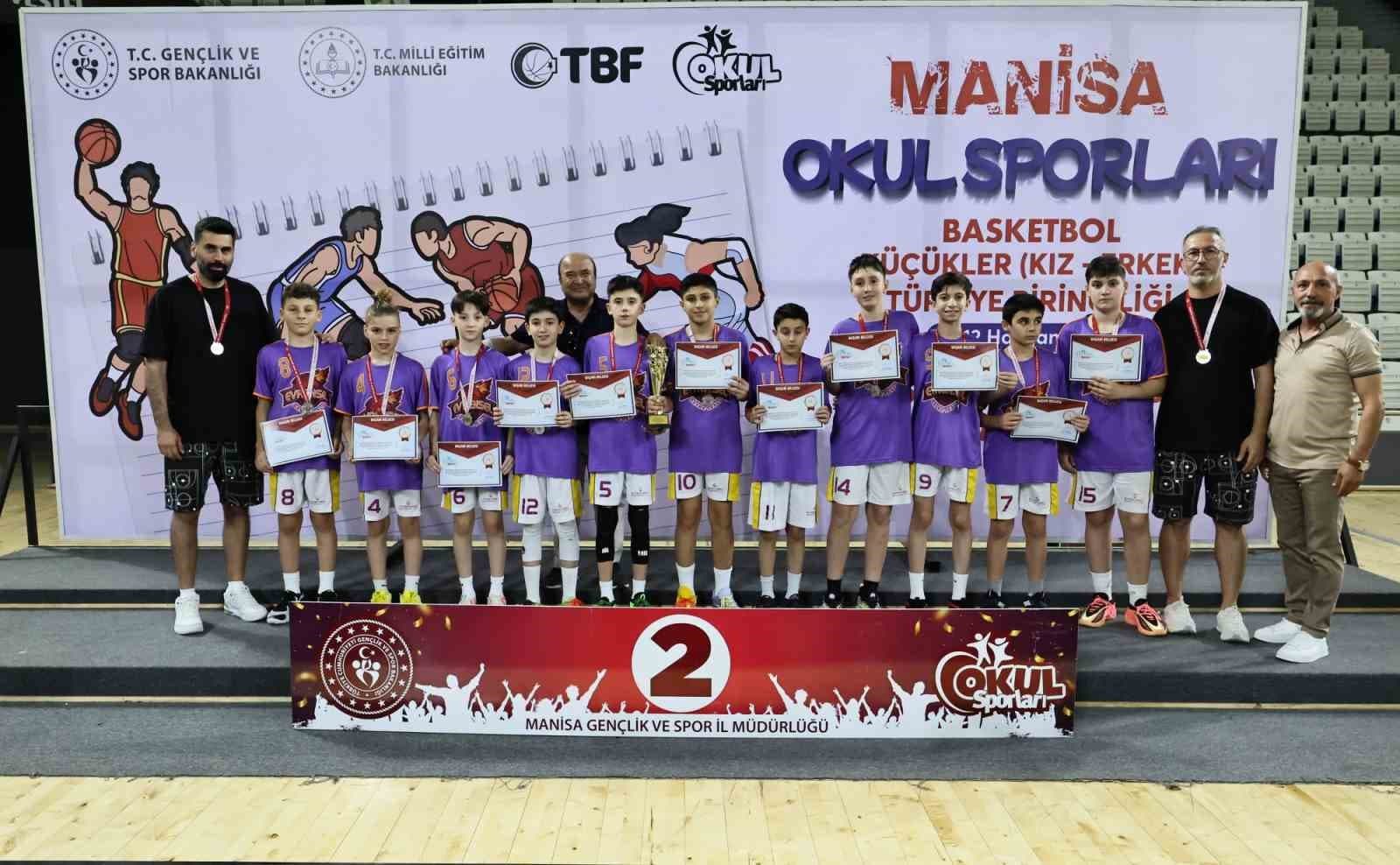 Basketbolun geleceği Manisa’da parladı