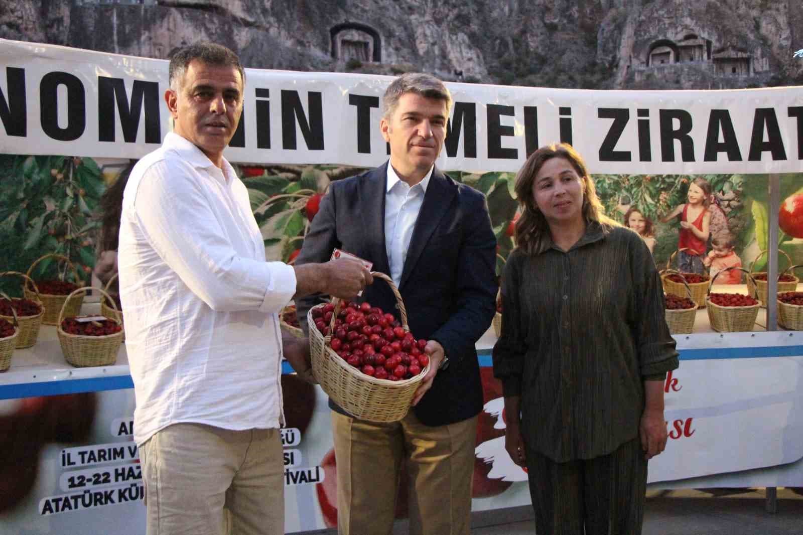 Amasya’da 65. Kiraz Teşvik Yarışması yapıldı