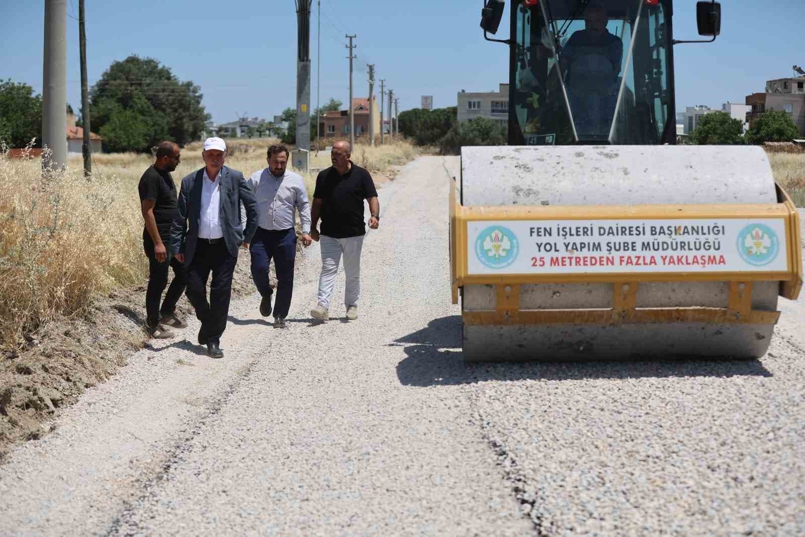 Başkan Balaban çalışmaları yerinde inceledi