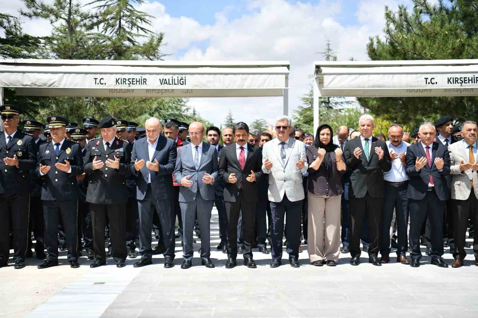 Kırşehir’de 15 Temmuz şehitleri anıldı