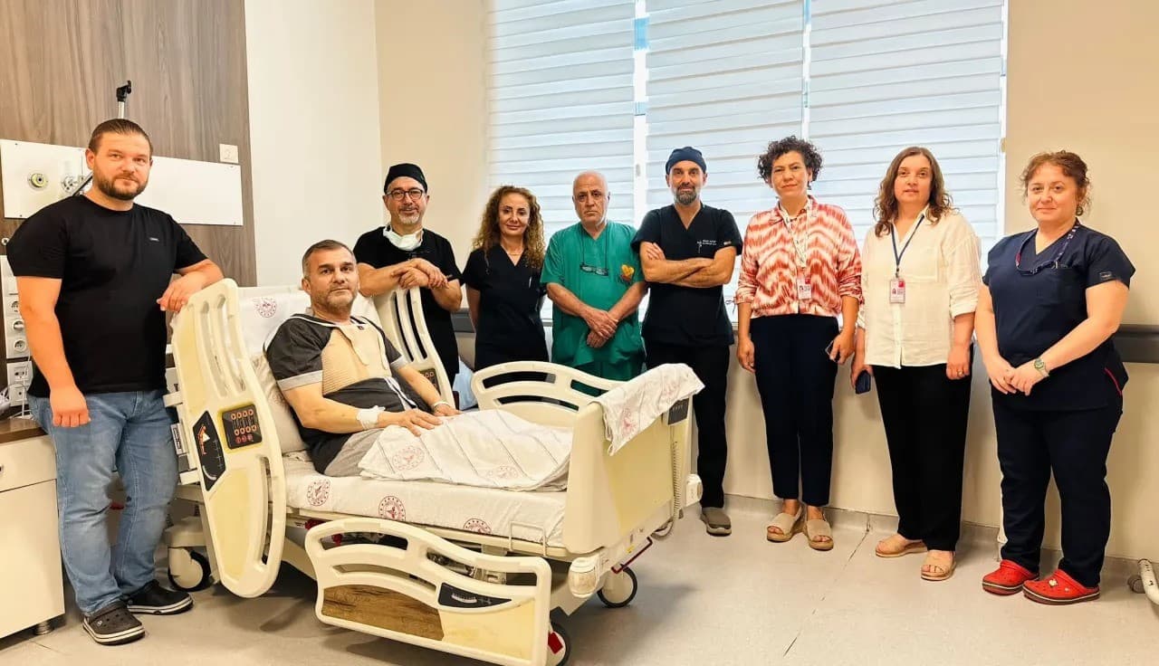 Tatil için geldiği Sinop’ta sağlığına kavuştu
