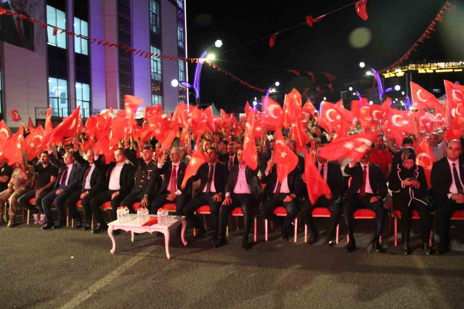 Bingöl’de "15 Temmuz Demokrasi ve Milli Birlik Günü" programı