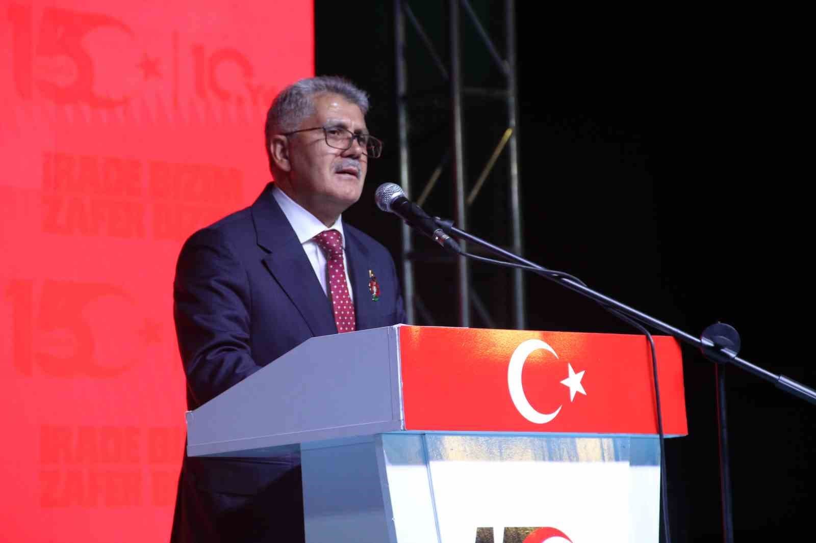 Bingöl’de "15 Temmuz Demokrasi ve Milli Birlik Günü" programı