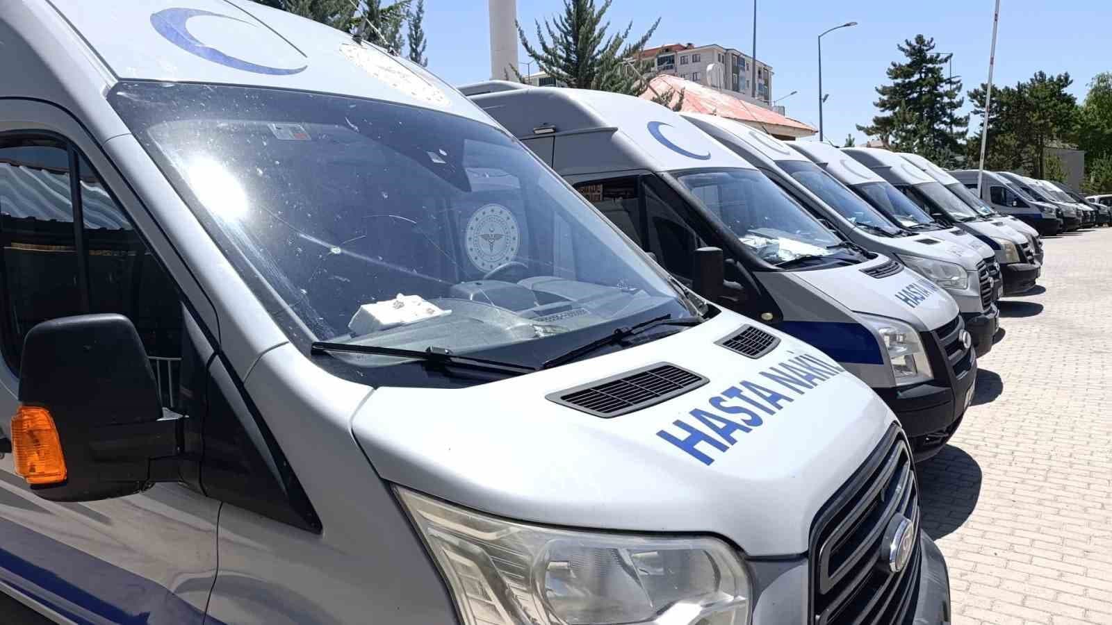 Van Sağlık Müdürlüğü’nün hasta nakil filosu yenilendi