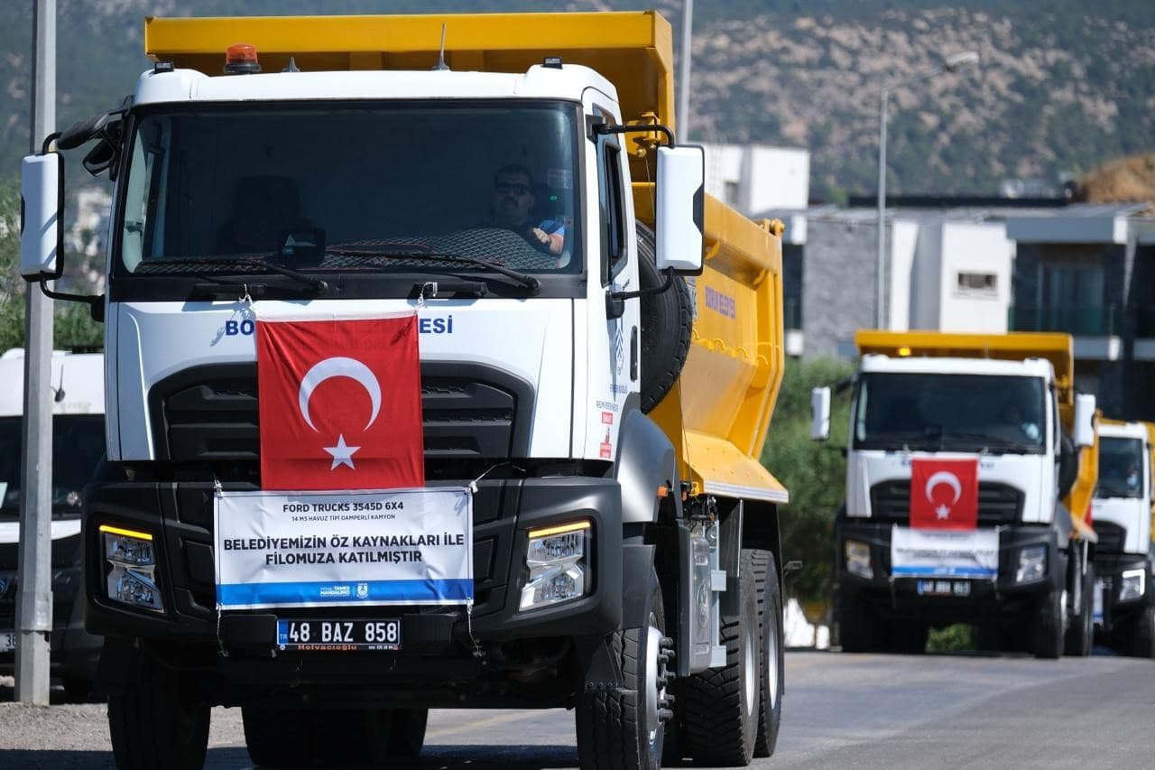 Bodrum’da son iki yılda toplam 48 yeni araç envantere katıldı
