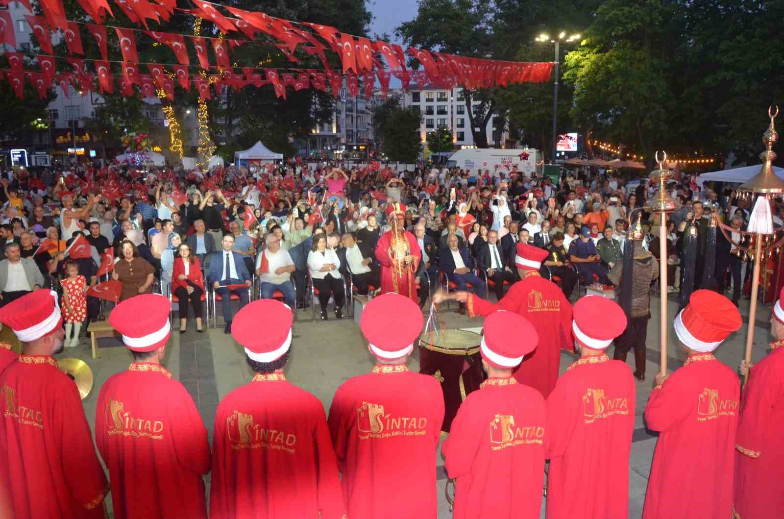 Sinop’ta 15 Temmuz Demokrasi ve Milli Birlik Günü kutlandı
