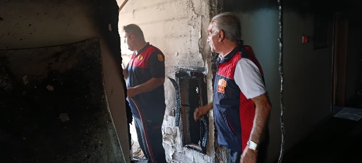 Siirt’te kız yurdunda yangın: 1 yaralı