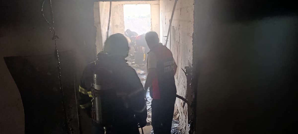 Siirt’te kız yurdunda yangın: 1 yaralı