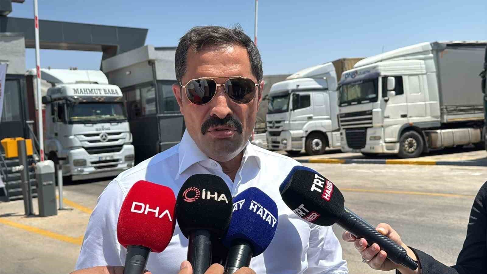 Arap Yarımadası ile ticarette kavşak nokta olan Cilvegözü’nden günde bin 500 tır giriş-çıkış yapıyor
