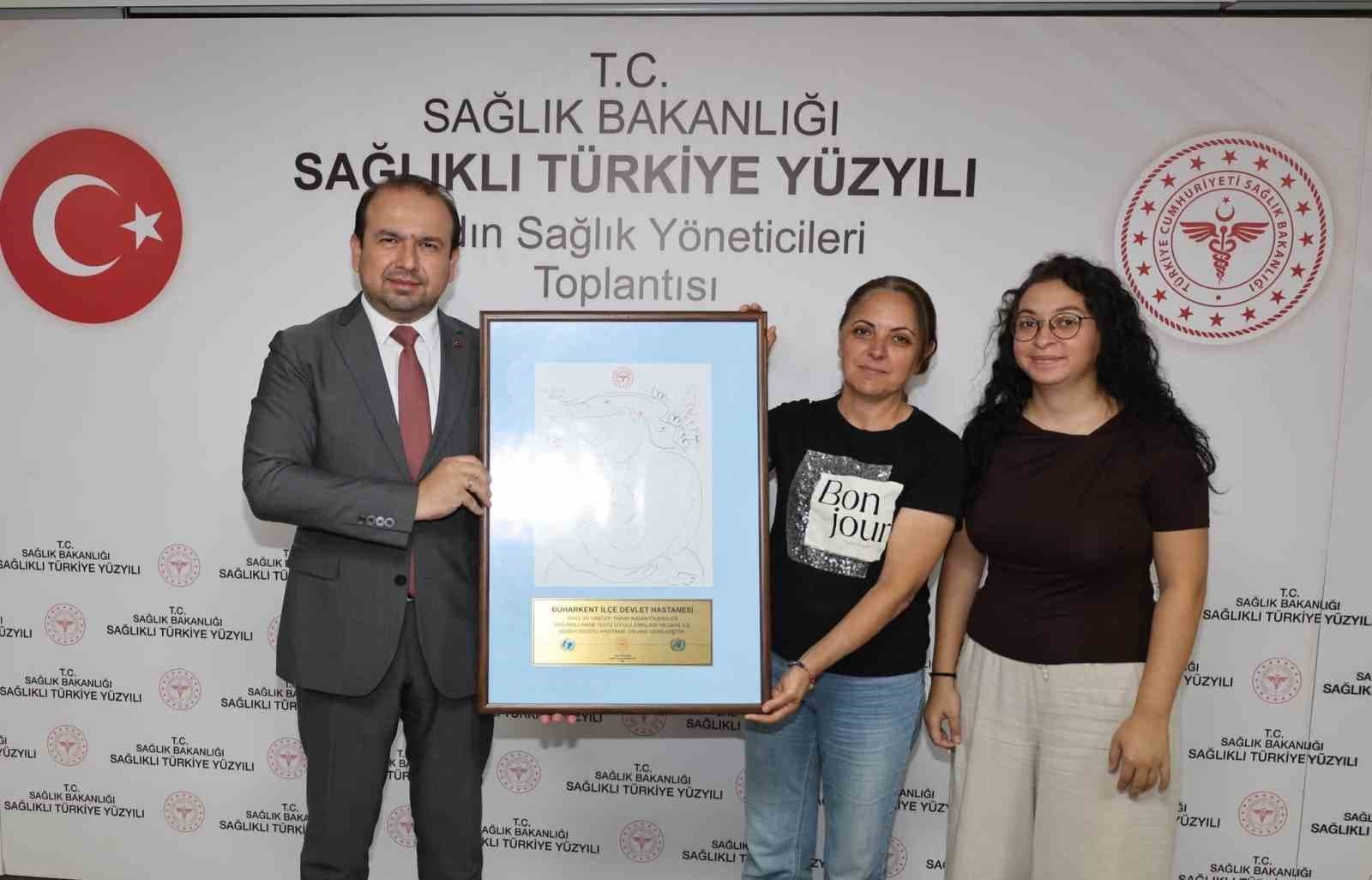 Aydın’da 5 hastane ile 2 merkez ’Bebek Dostu’ unvanı aldı