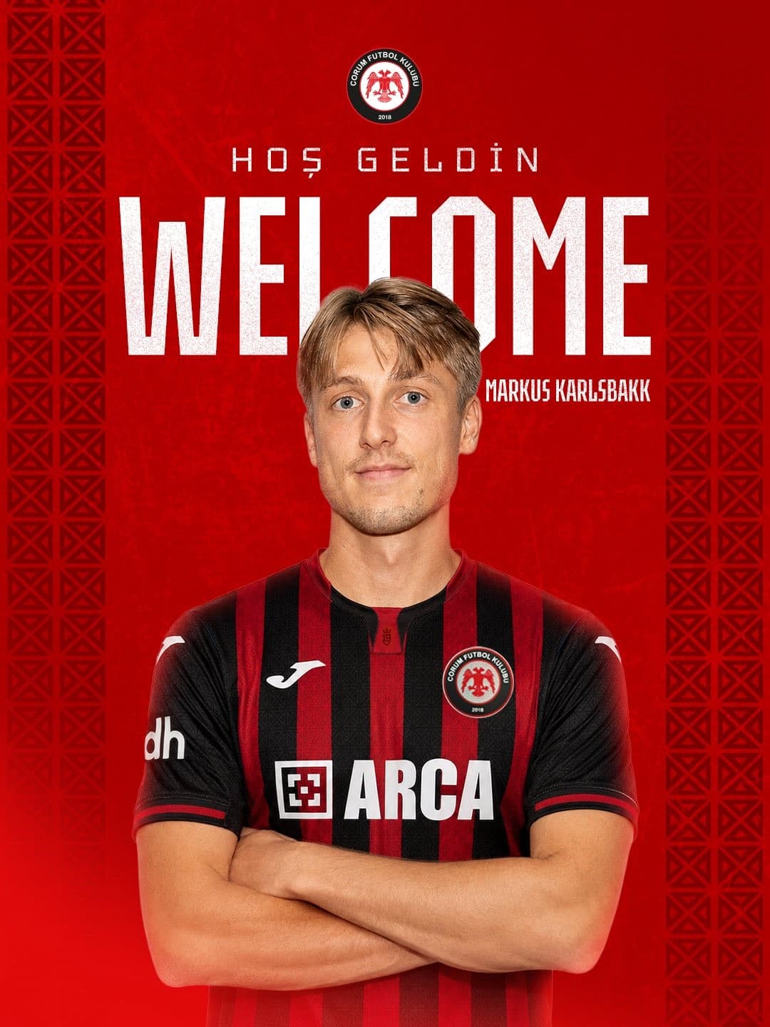Çorum FK, Markus Karlsbakk ile anlaştı