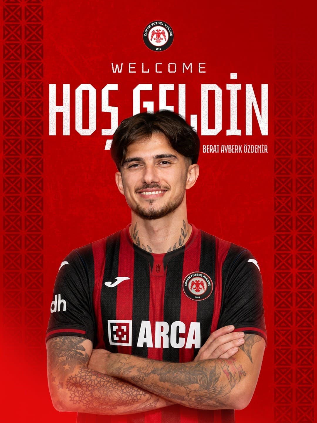 Çorum FK, Berat Özdemir ile 2+1 yıllık sözleşme imzaladı
