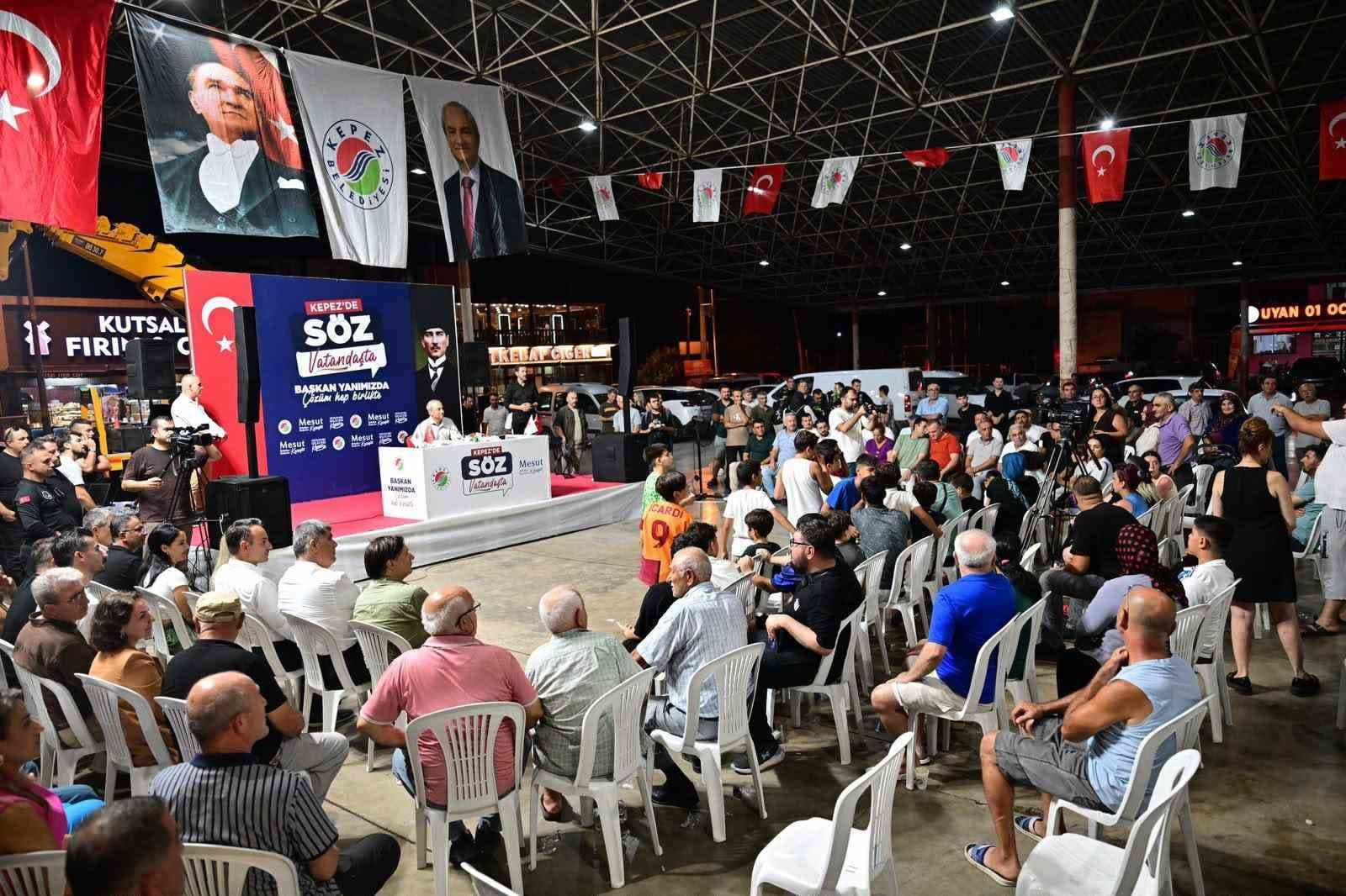 Kocagöz, Altınova’nın taleplerini yerinde dinledi