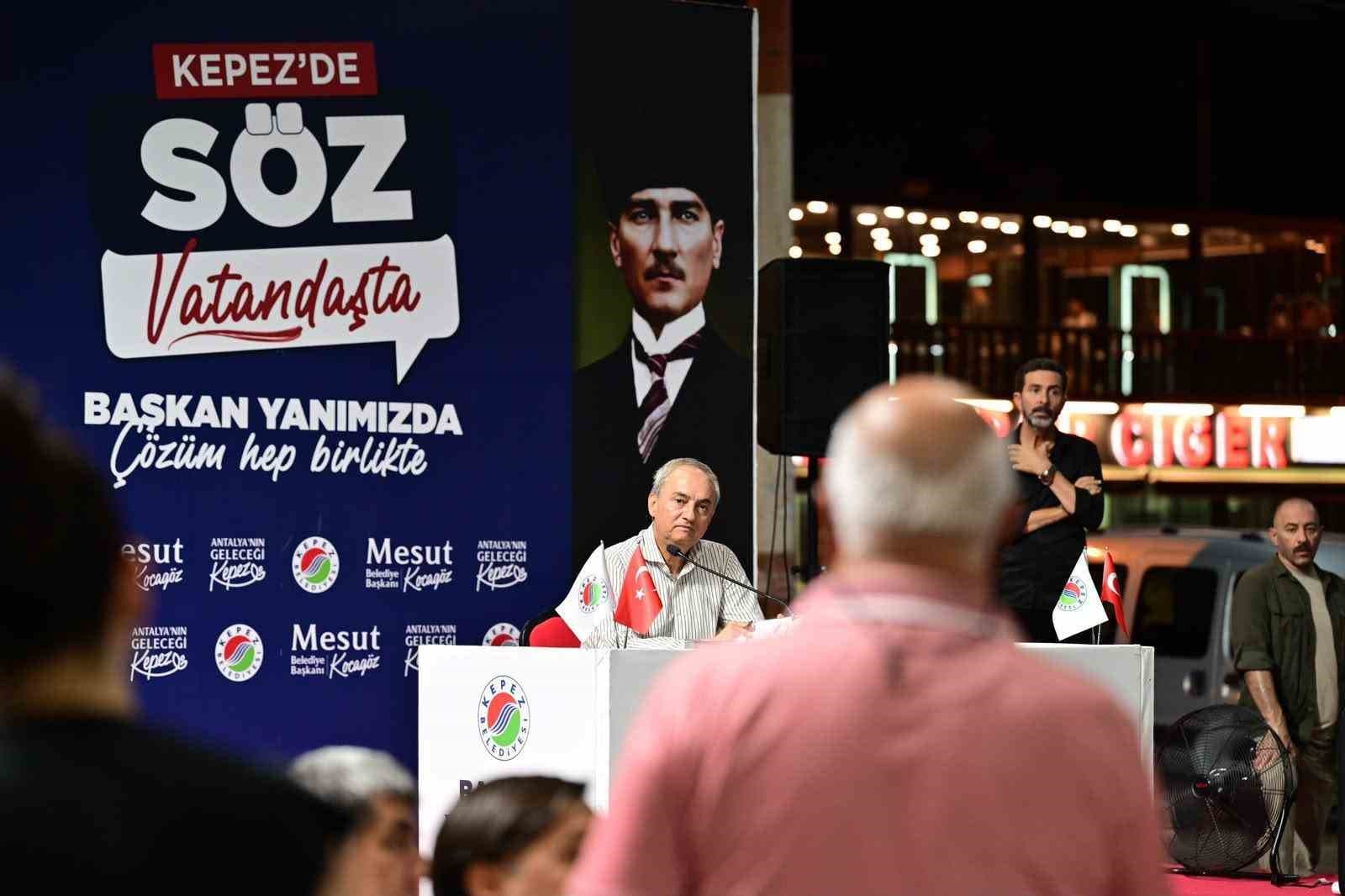 Kocagöz, Altınova’nın taleplerini yerinde dinledi