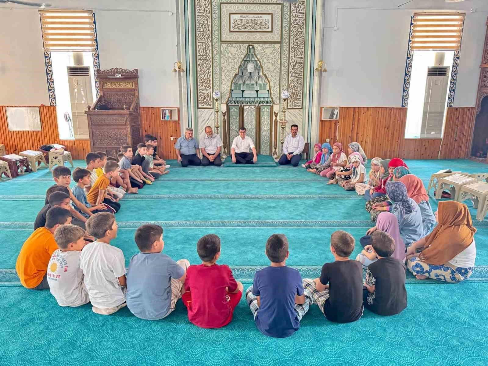 Kaymakam Sözen, eğitim çalışmalarını yerinde inceledi