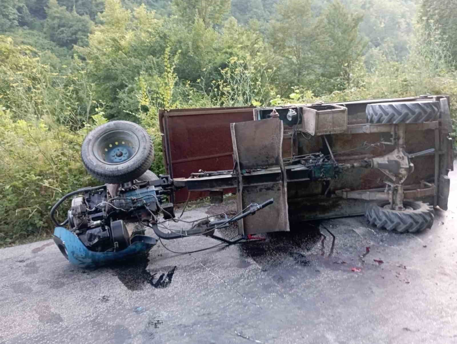 Kastamonu’da ’pat-pat’ kazası: 1 yaralı