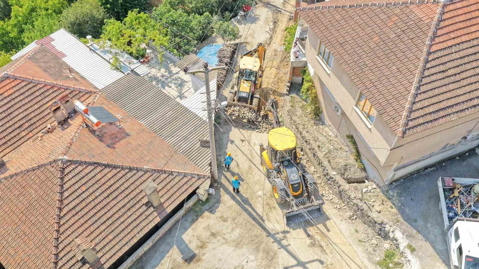Aydın Büyükşehir Belediyesi’nden Köşk Başçayır’da 3,9 milyon TL’lik altyapı yatırımı