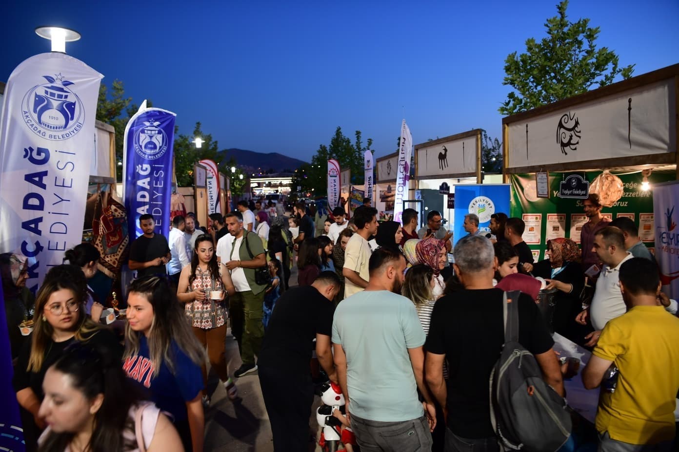 Malatya’nın Yöresel Lezzetleri Gastronomi Sokağı’nda ziyaretçiler ile buluşuyor