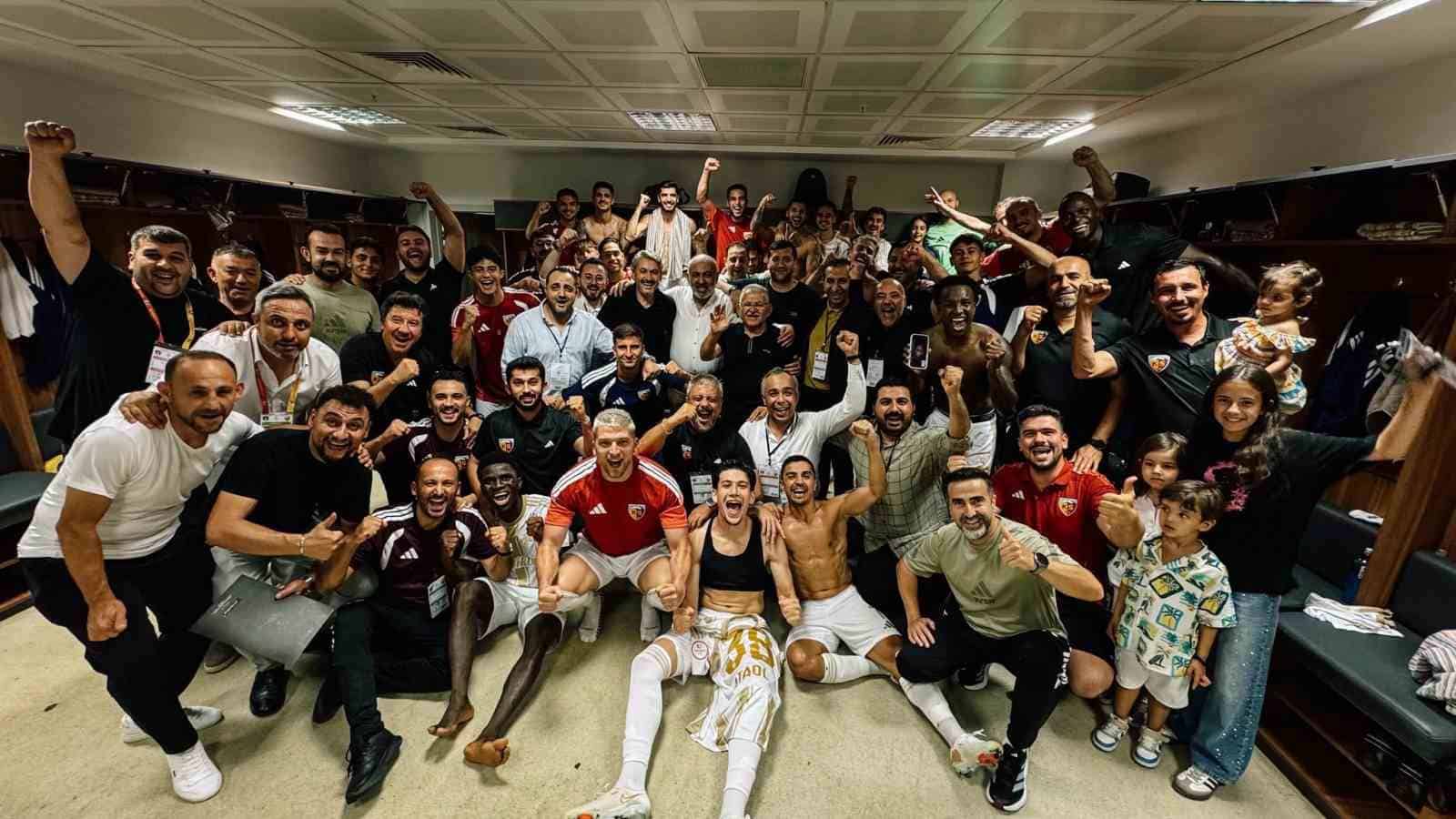 Kayserispor yönetiminden galibiyet açıklama
