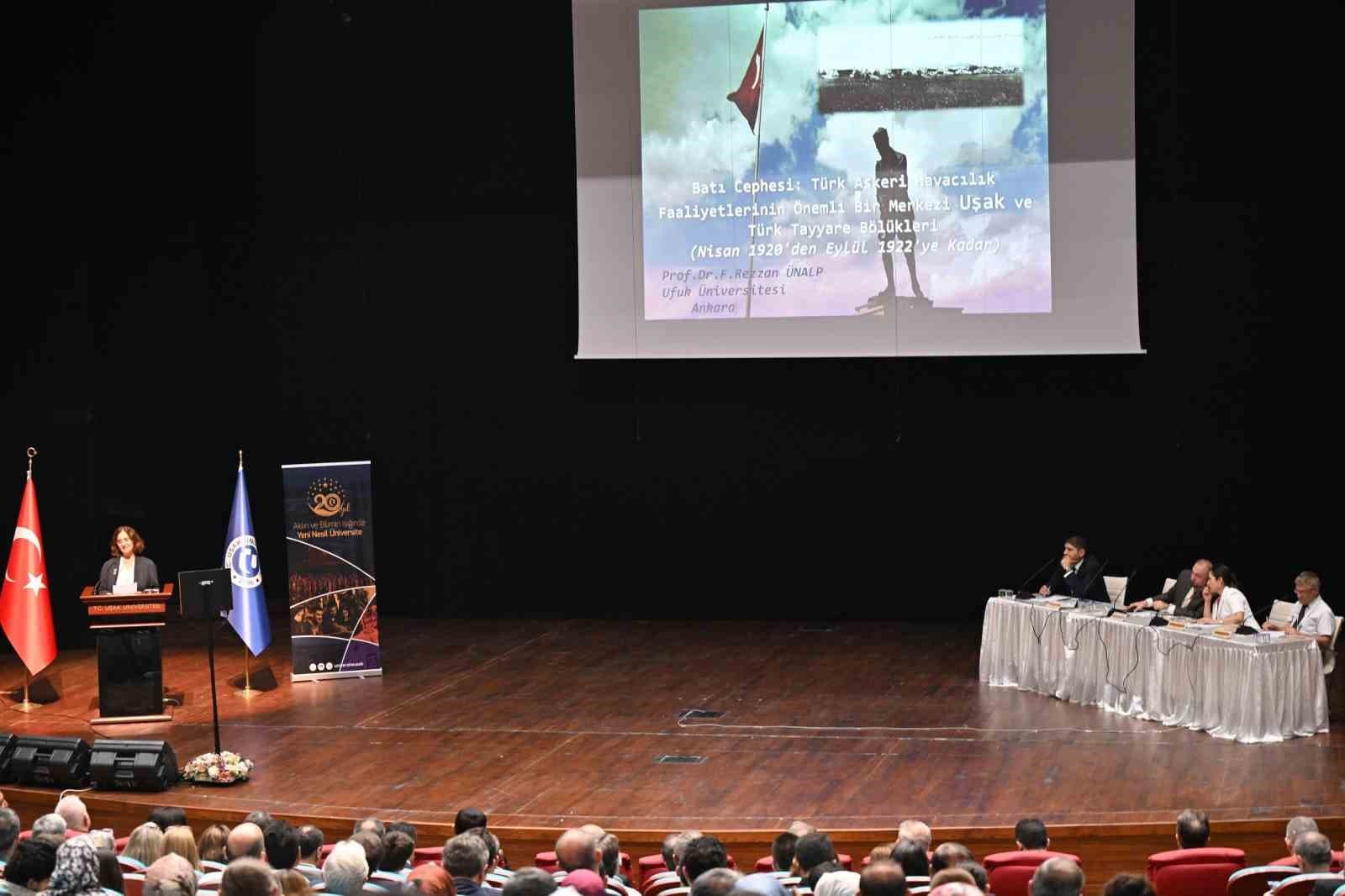 Uşak’ta Milli Mücadele sempozyumu gerçekleştirildi