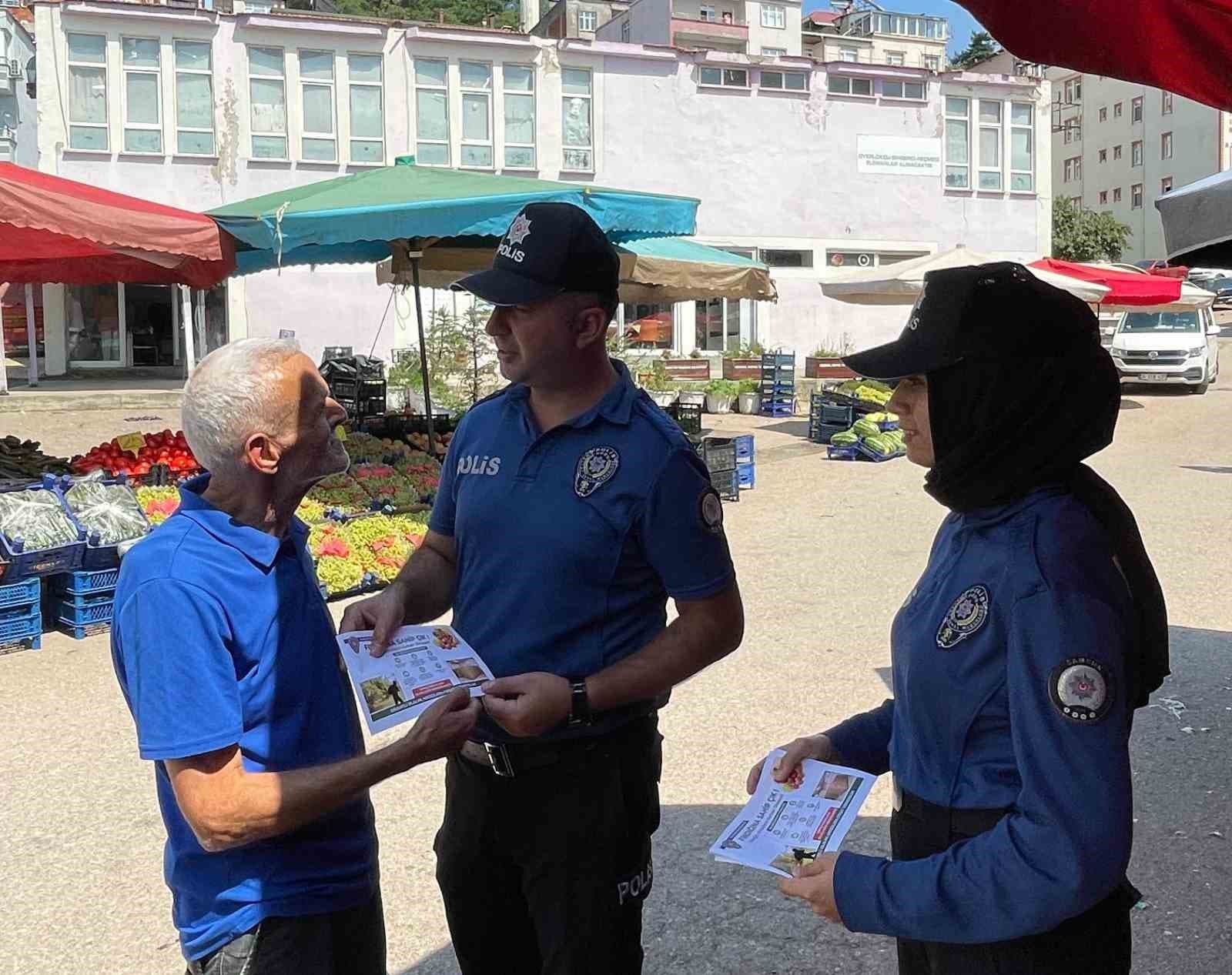 Ordu’da emniyetten fındık hırsızlığına karşı uyarı