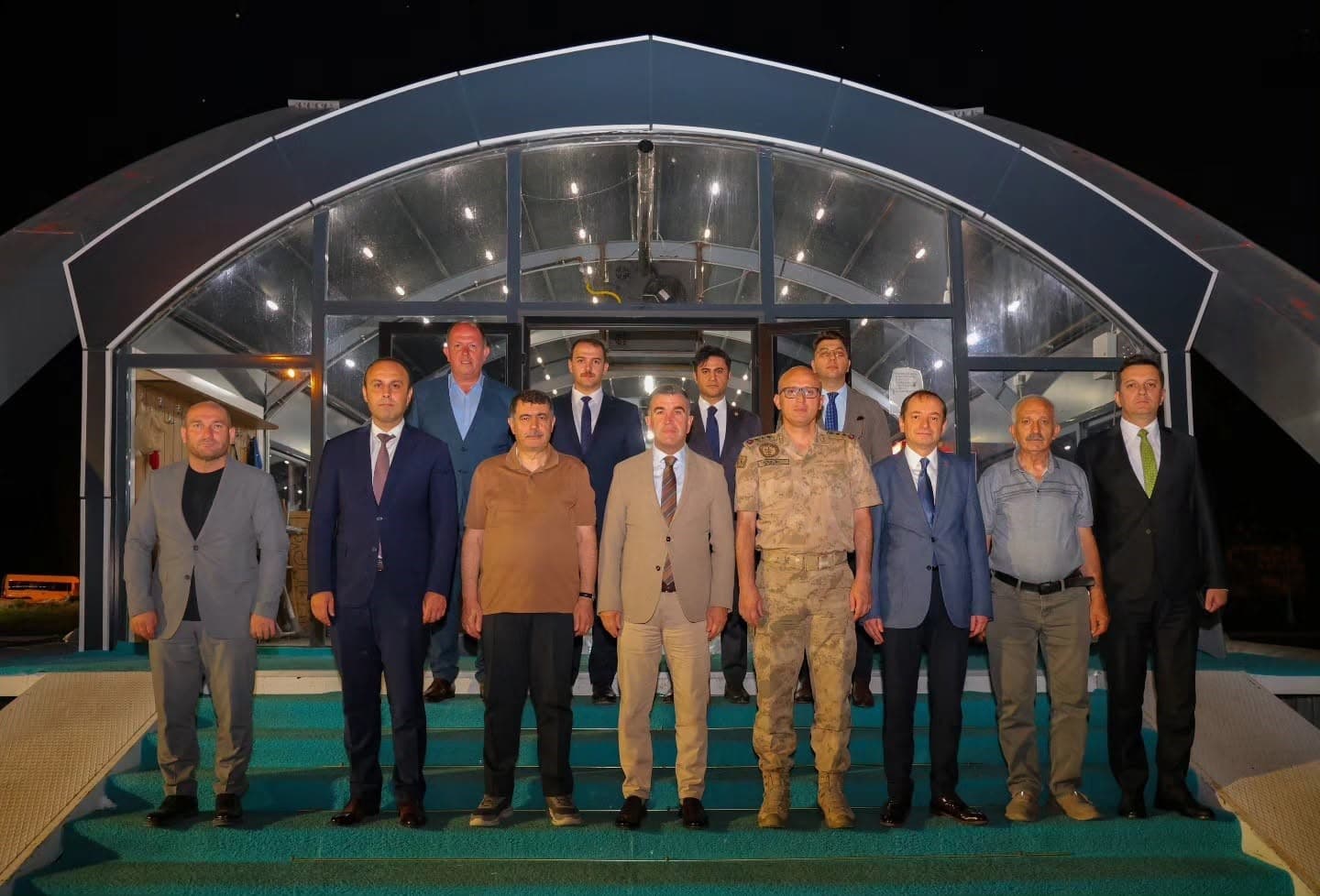 İl Jandarma Komutanı Aslan için veda yemeği düzenlendi