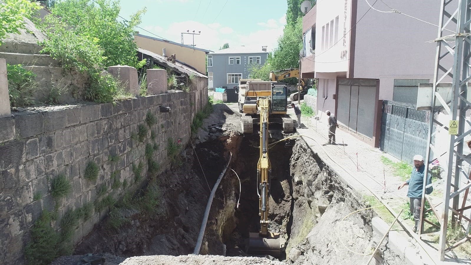 Kars’ta 523 bin dekar tarım arazisine can suyu olacak: Atıksu Arıtma Tesisinde çalışmalar yüzde 53’e ulaştı
