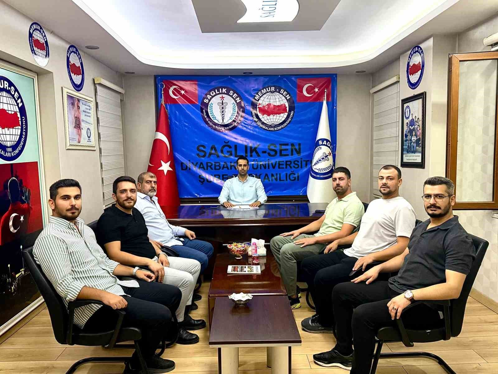 Sağlık-Sen’in Diyarbakır’da üniversite şubesi kuruldu