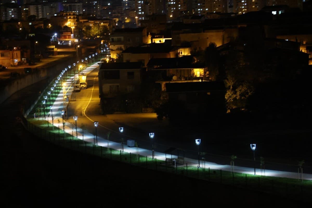 Canik’in güvenli parklarında ücretsiz internet hizmeti