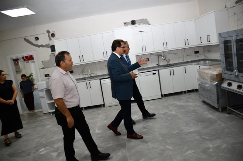 Salihli’de yeni eğitim yılı öncesi okullarda hazırlıklar tamamlanıyor