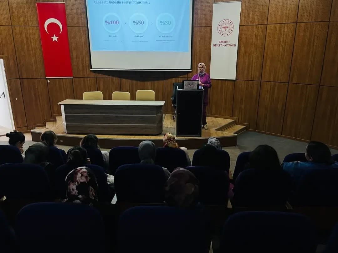 BDH’de anne sütü konusunda bilgilendirme yapıldı