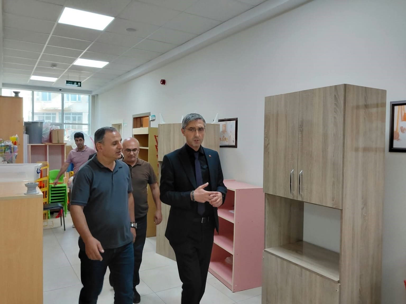 Bayburt’ta taşınması tamamlanan okullar ziyaret edildi