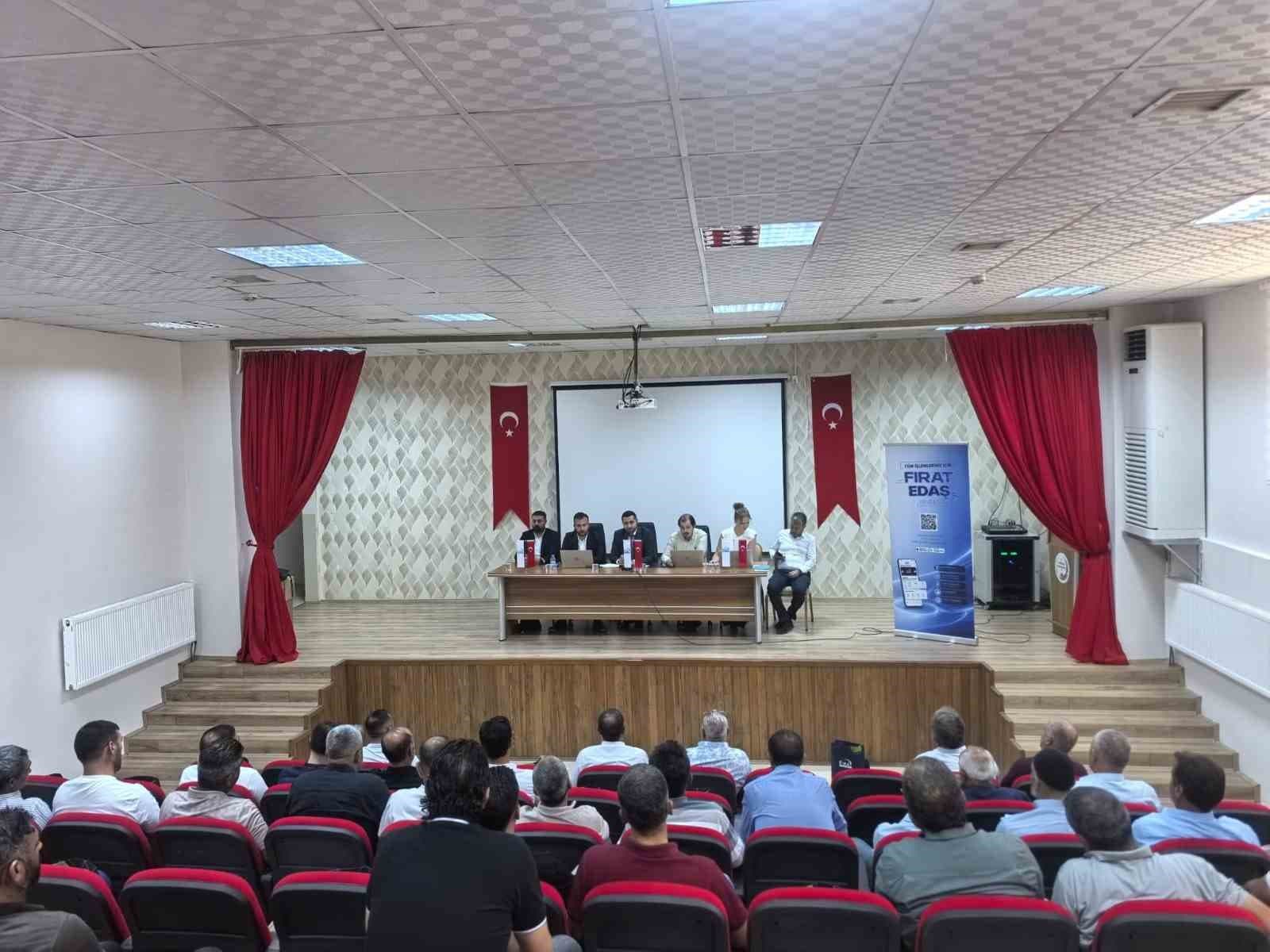 Fırat EDAŞ’ın muhtar buluşmaları başladı
